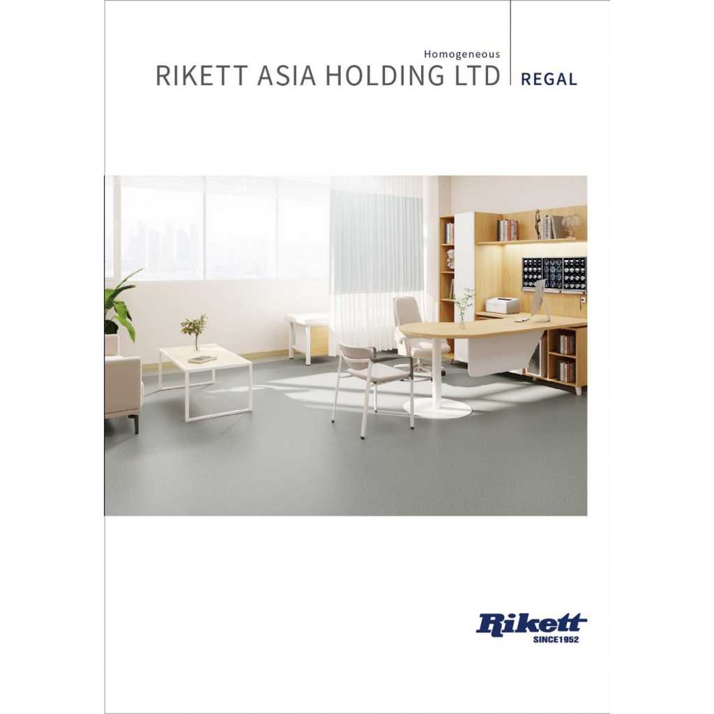Lantai Vinyl Roll Rikett Tebal 2mm