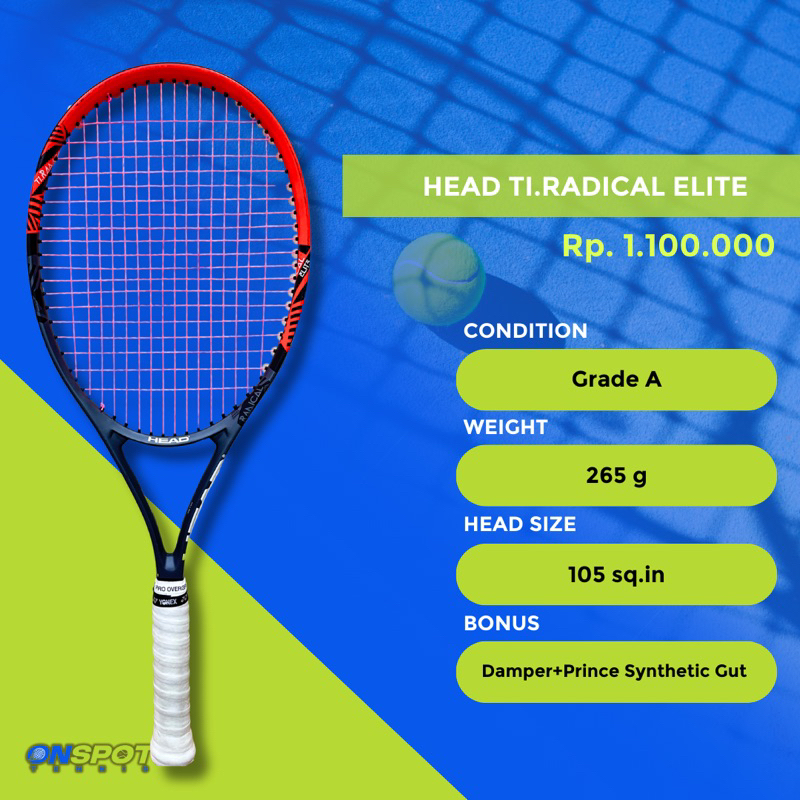 Raket Tennis Head Ti Radical Elite