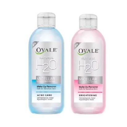 ANEKA - OVALE NATURAL H20 MICELLAR CLEANSING WATER 100ML - MICELLAR WATER OVALE