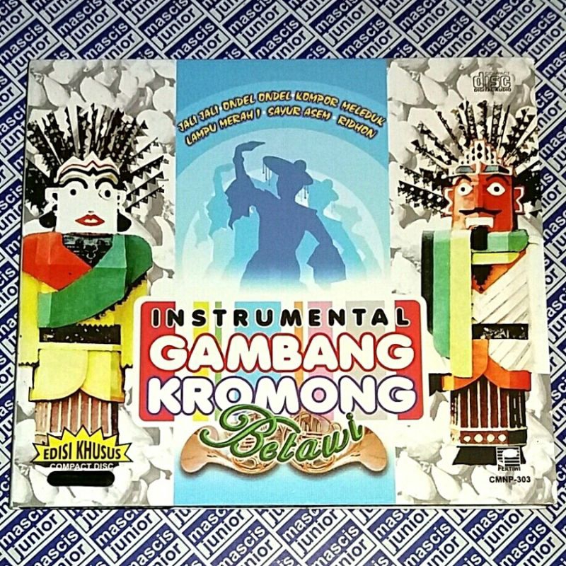 CD Instrumental Gambang Kromong Betawi