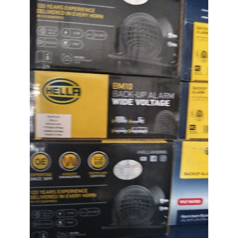 back up alarm hella Klakson Mundur / Back Up Alarm Hella 12V - 48V