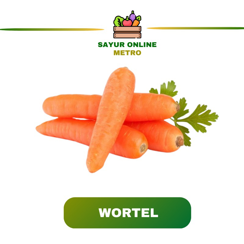 

Wortel 250gr - Sayur Online Metro