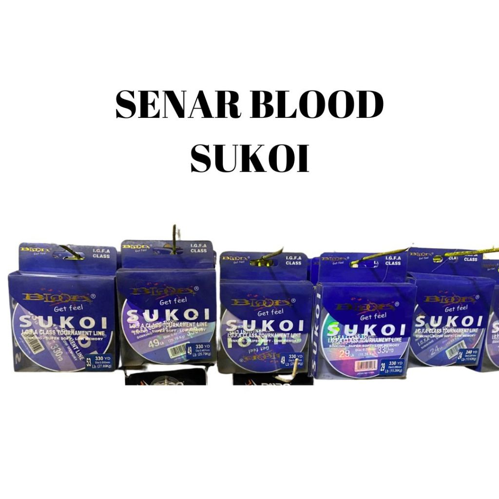 SENAR BLOOD SUKOI - SENAR PANCING