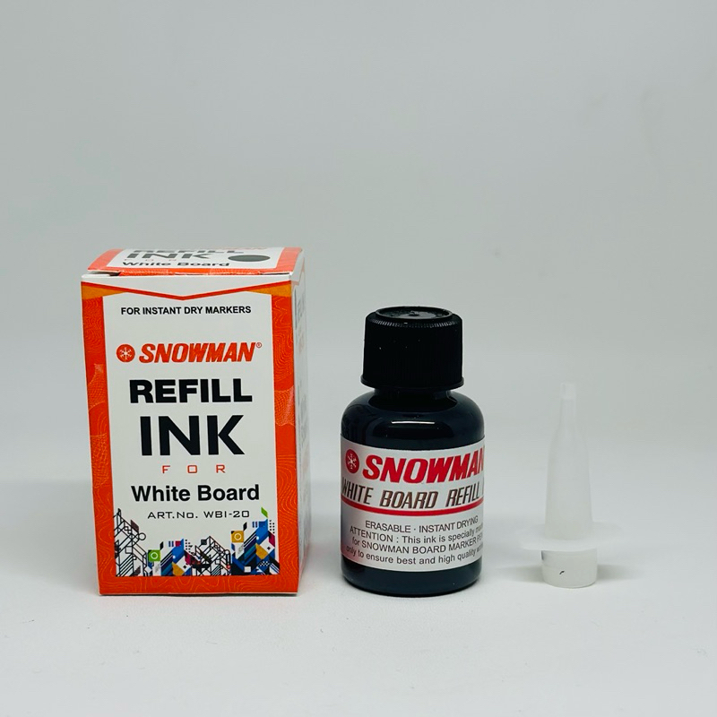 

Isi Refill Tinta Whiteboard Snowman Warna Hitam