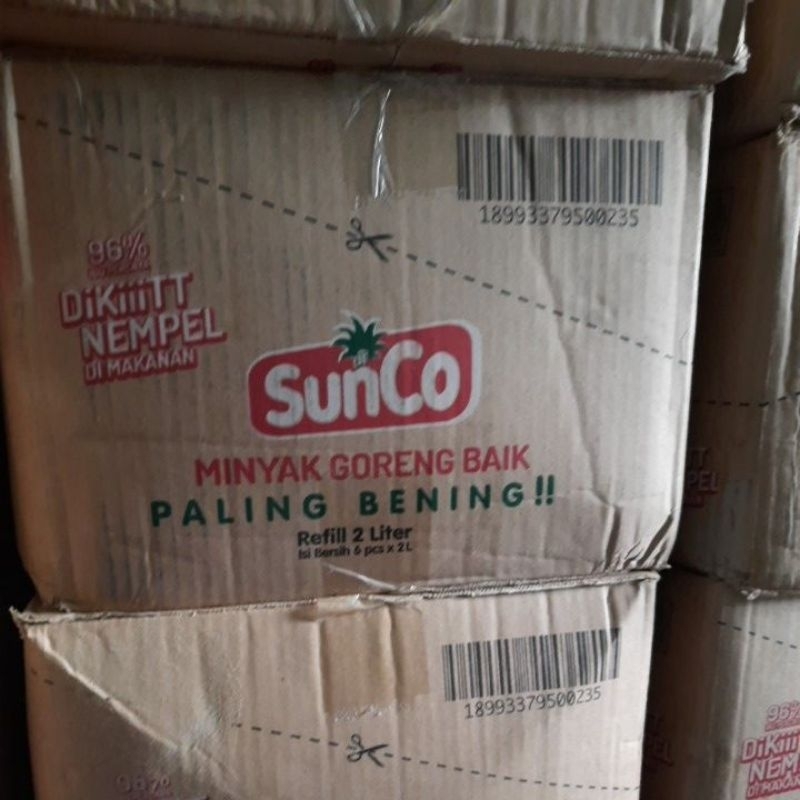 

minyak goreng sunco 2liter kartonan jatim