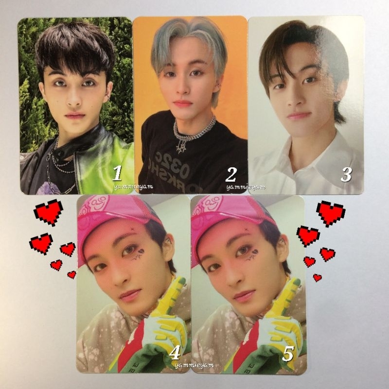 [BACA DESKRIPSI PRODUK] WTS Want to sale PHOTOCARD OFFICIAL NCT DREAM 127 Mark candy smini ver istj 
