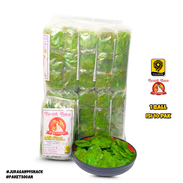 

Paket 1 Ball | Kripca Juragan 99 Snack