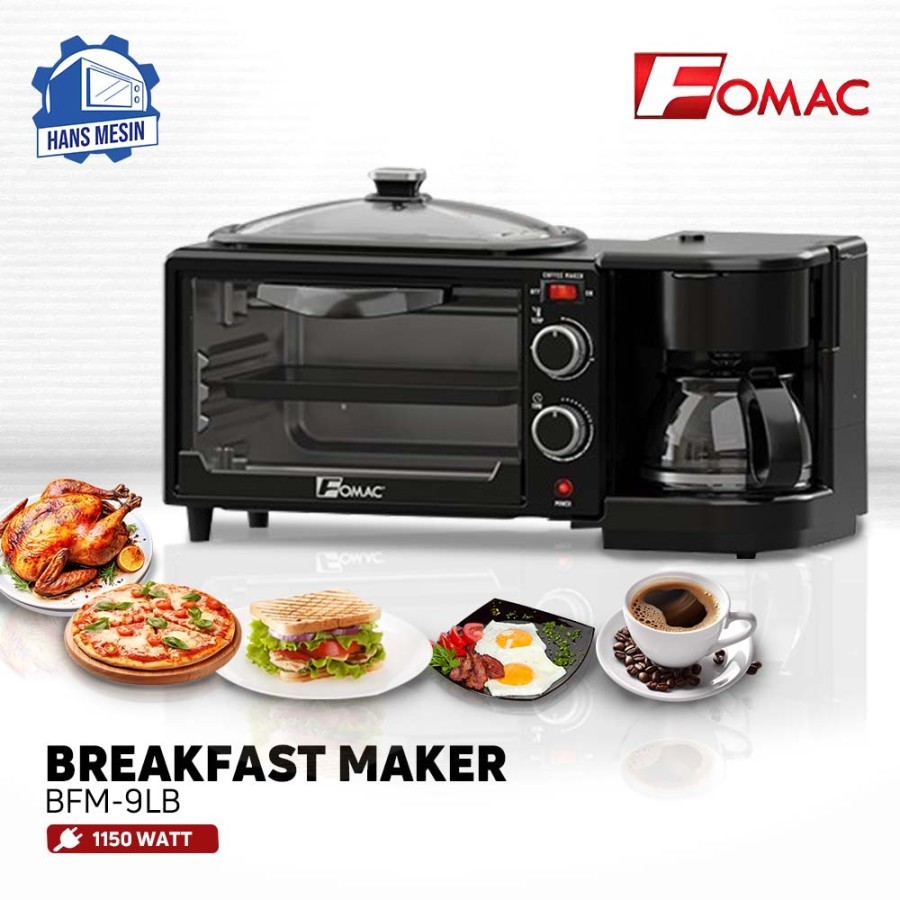 Breakfast Maker BFM-9LB (FOMAC) / Mesin Pembuat Sarapan