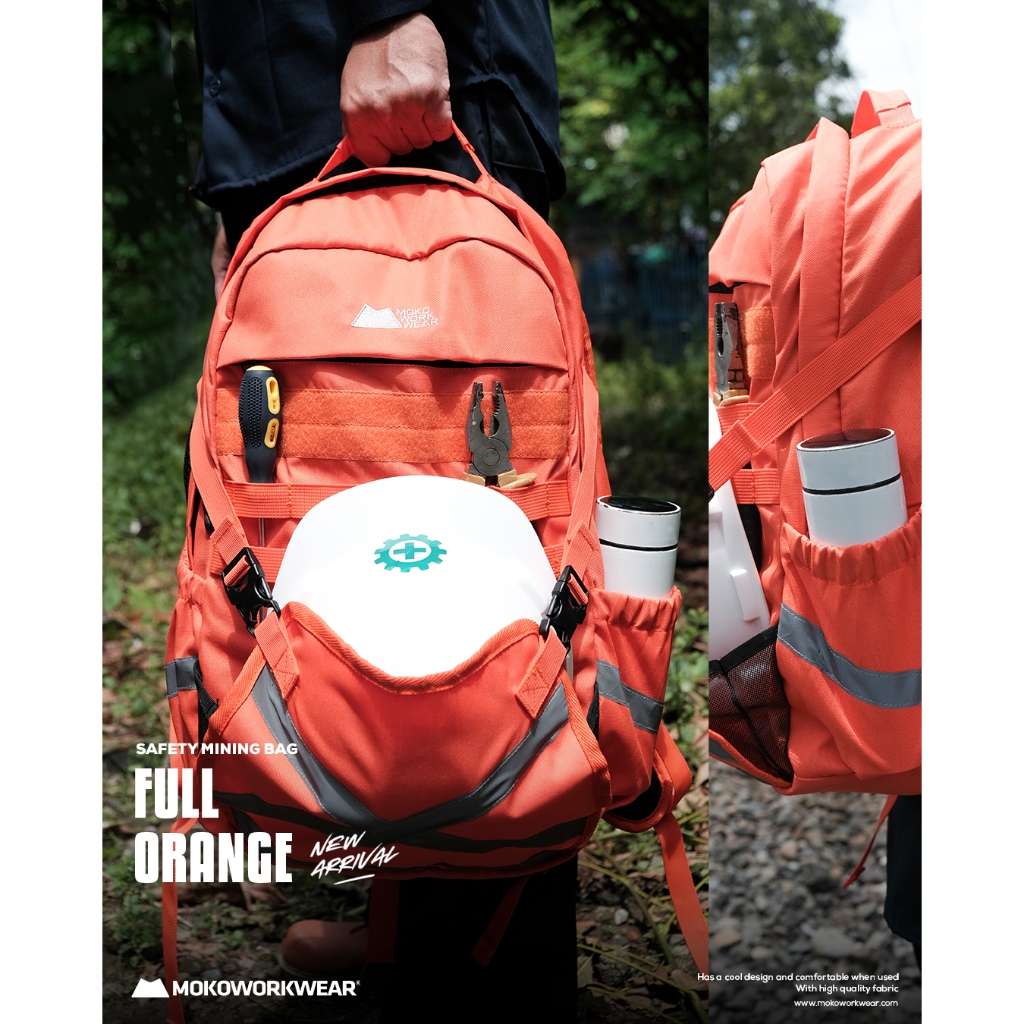 Tas Moko Workwear orange