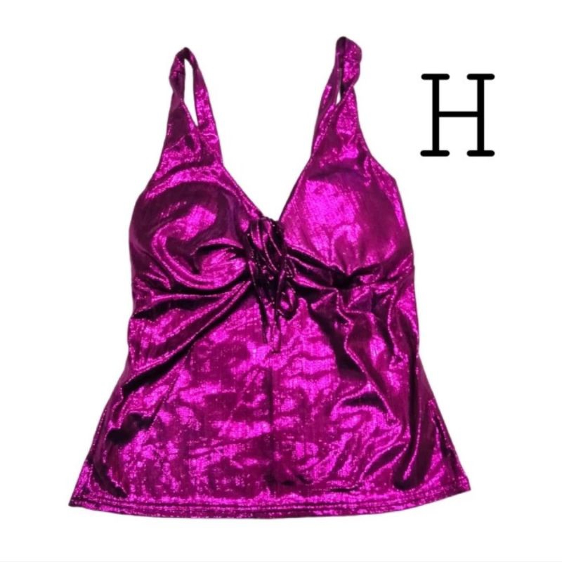 Baju Atasan Glitter Spandex