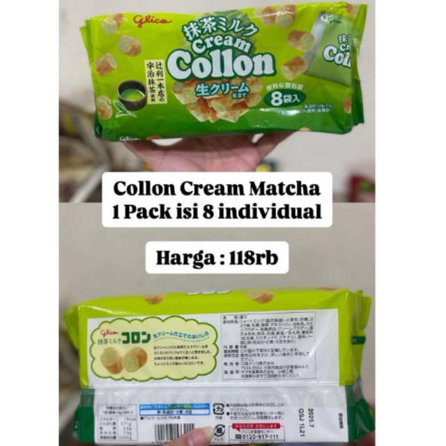 

GLICO Collon Matcha 1 Pack isi 8pcs