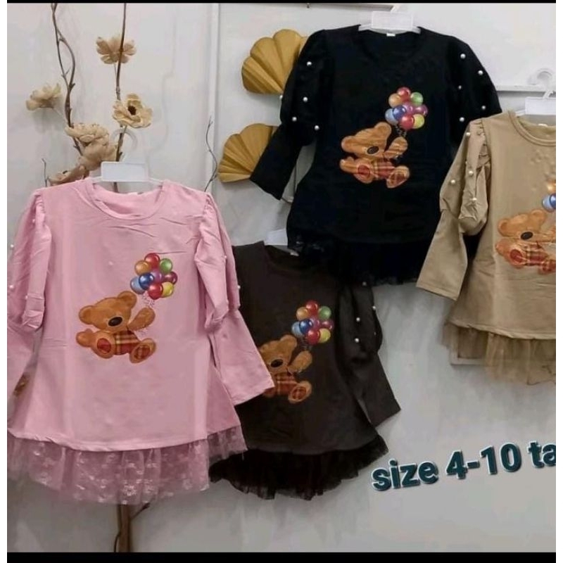 Tunik Anak Perempuan Atasan Import Anak Cewek Premium Terbaru Viral Dari Kaijili