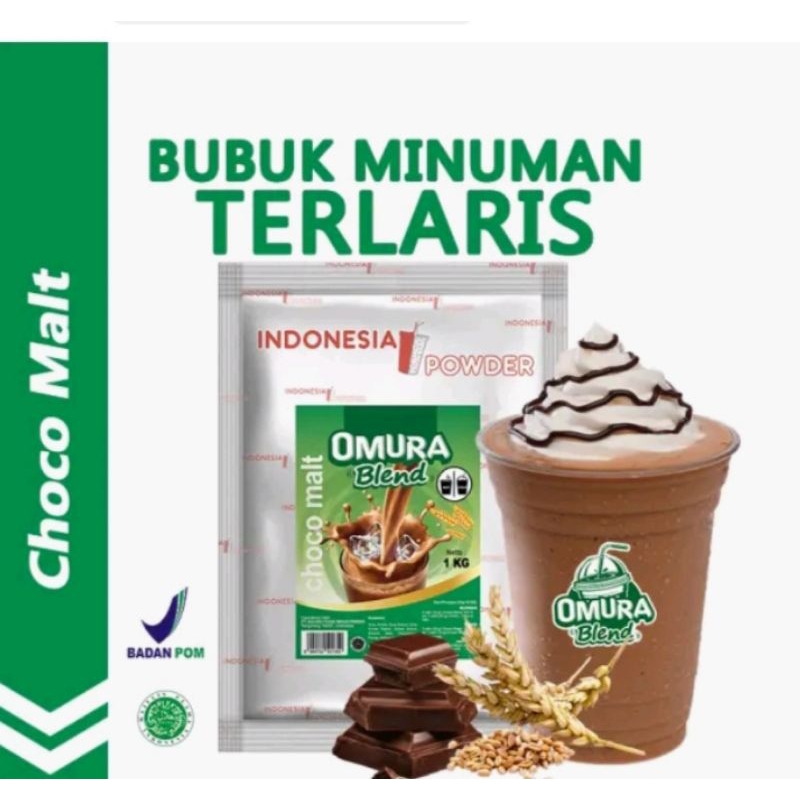 

Omura Blend Bubuk Minuman 1kg Rasa Choco Malt
