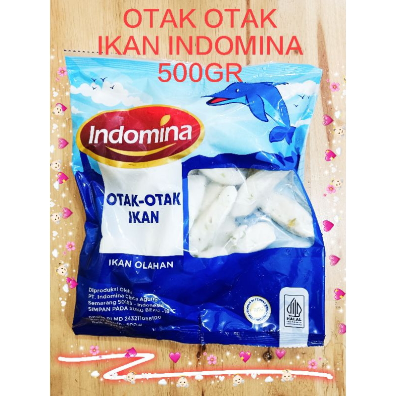 

OTAK OTAK IKAN 500GR/ INDOMINA OTAK OTAK IKAN