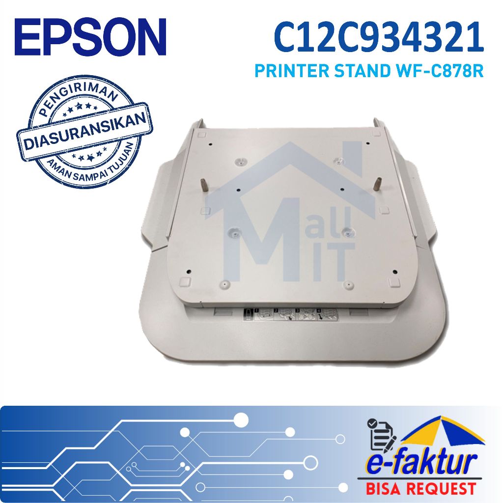 MALLIT EPSON Printer Stand EPSON C12C934321 WF-C878R WFC878R WF C878R Resmi