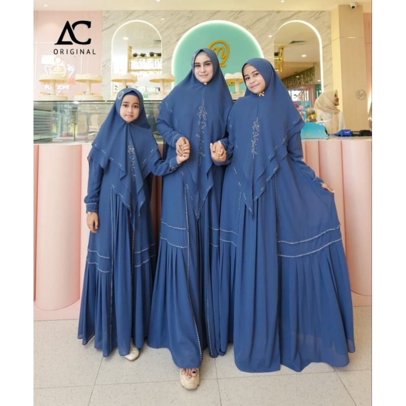 syari zea kasturi salwa couple ORI AC original/ SHR couple set overall Oro shr