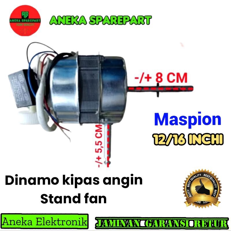 dinamo kipas angin stand fan/berdiri maspion 16in