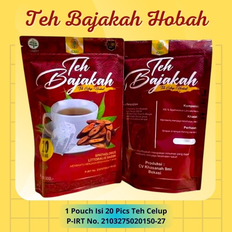 

TEH AKAR BAJAKAH HOBAH 1 POUCH ISI 20 PICS CELUP ORIGINAL HOBAH