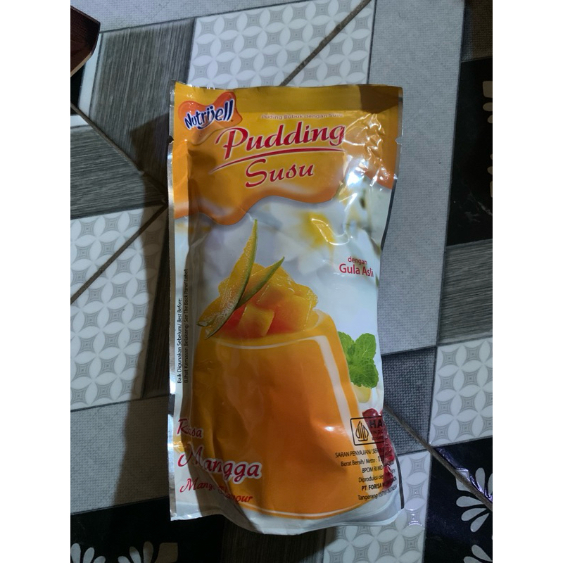 

puding susu mangga nutrijell