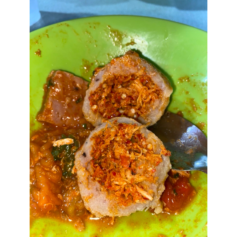 

BAKSO AYAM SUWIR MERCON+BUMBU(isi5)