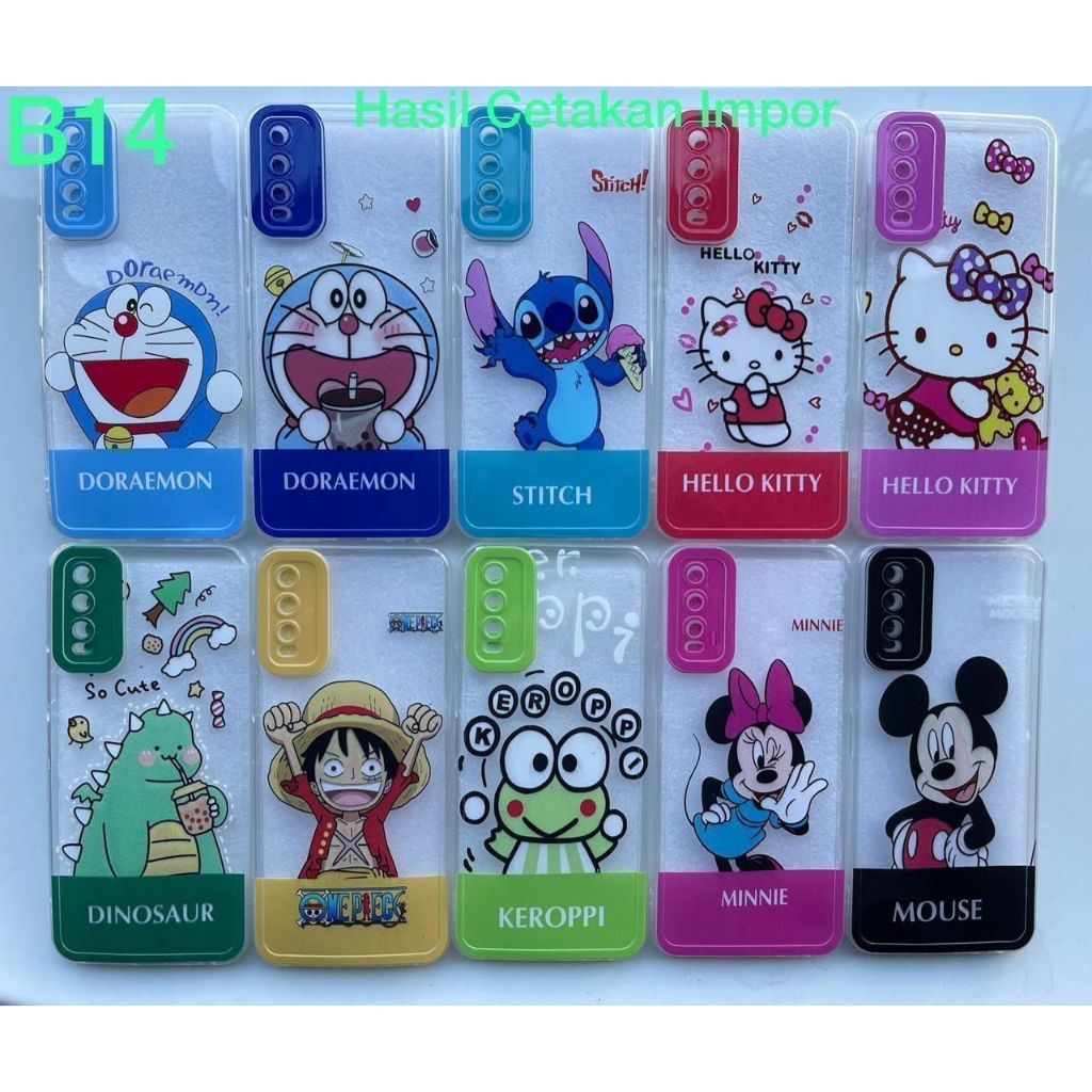 TPU CASE BENING GAMBAR DISNEY, KITTY, STICH FOR SAMSUNG A13 4G, A20S, A03, A03 CORE, A53 5G