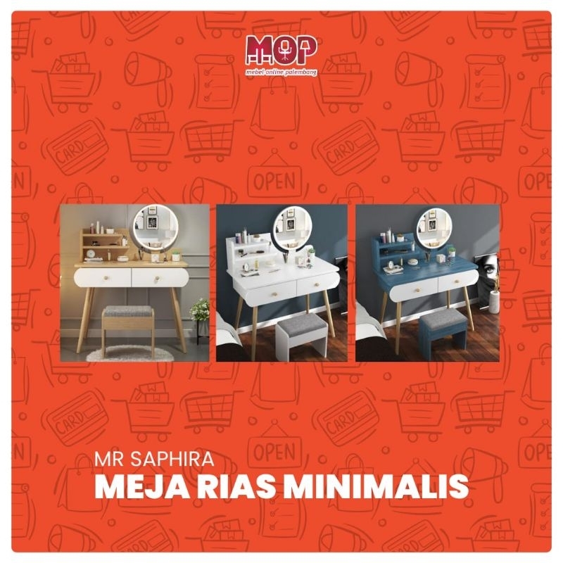 Meja Rias minimalis Meja rias murah meja rias LED meja rias lampu meja hias Terbaru