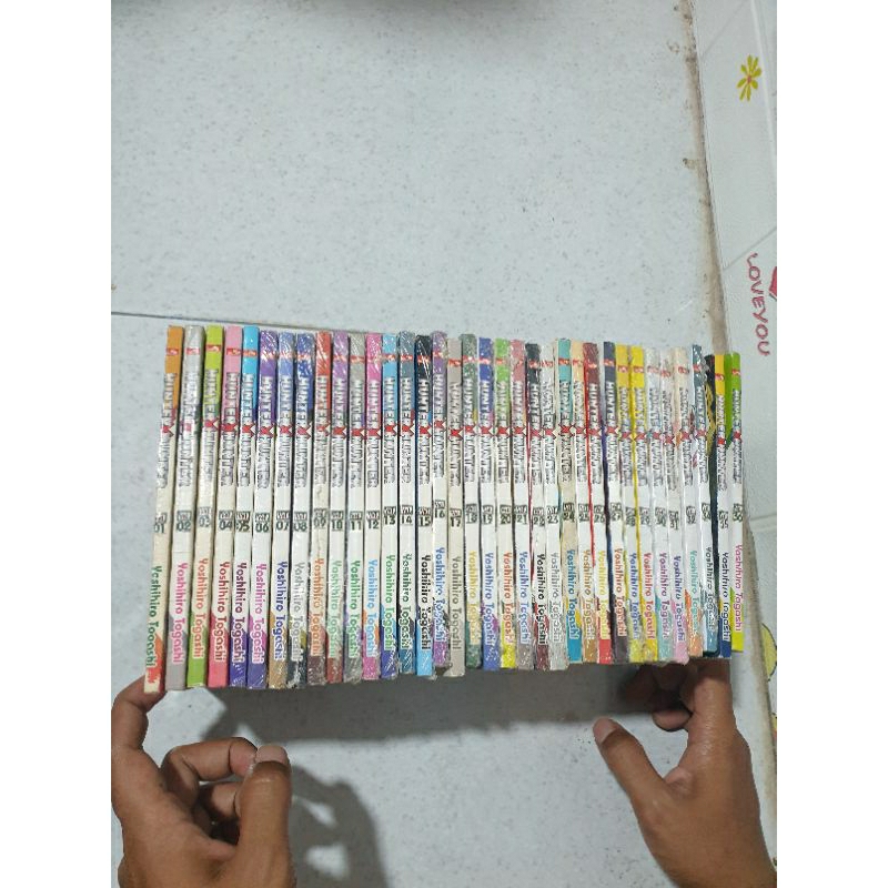 komik hunter x hunter bahasa indonesia vol 1-36 fullset, minus vol 33