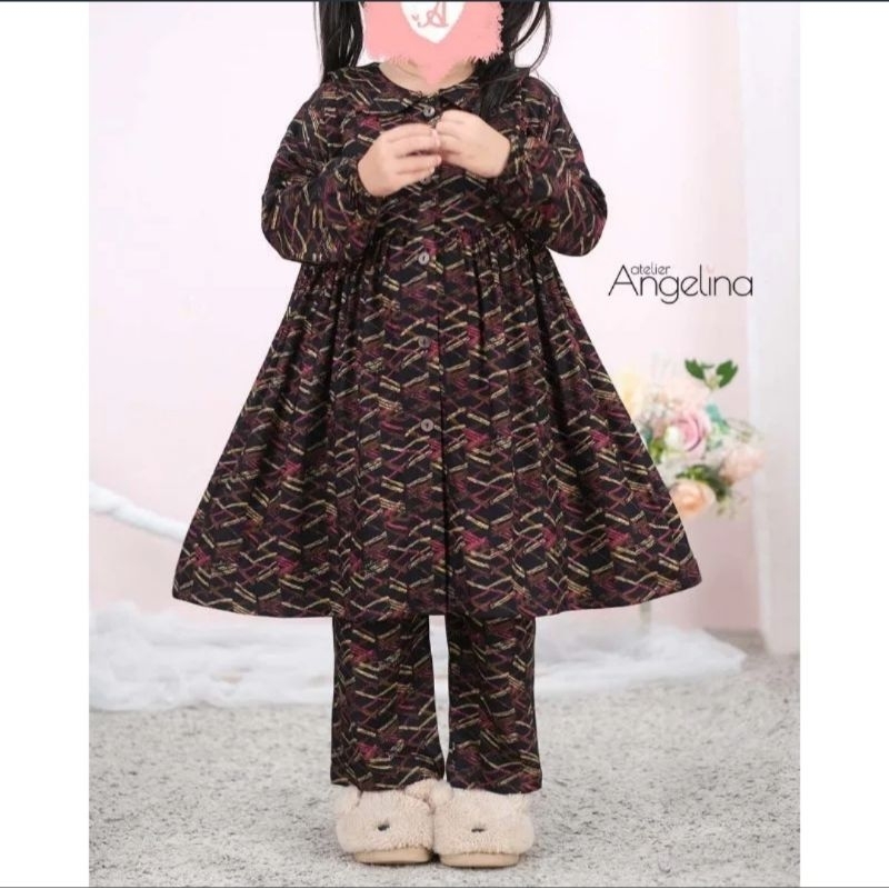 Atelier Angelina Dimension Little Zahra Uk. 1-2 Tahun - Black