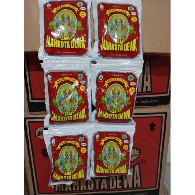 

Mahkota Dewa! Jamu Tradisional Pegel Linu 1 Pack isi 12 Sachet {Harga Spesial}