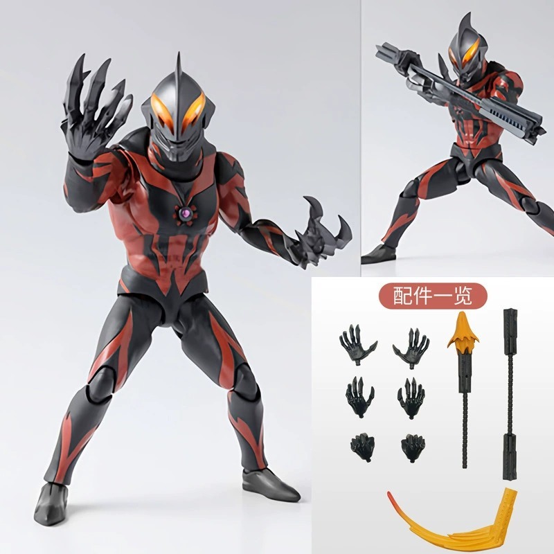 SHF Ultraman Belial SHF Belial Figure Ultraman Belial HADIAH ANAK