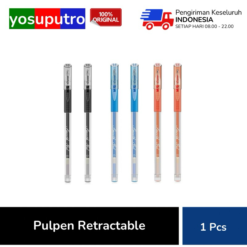 

M&G Gel Pulpen Gel Tip 0.5mm