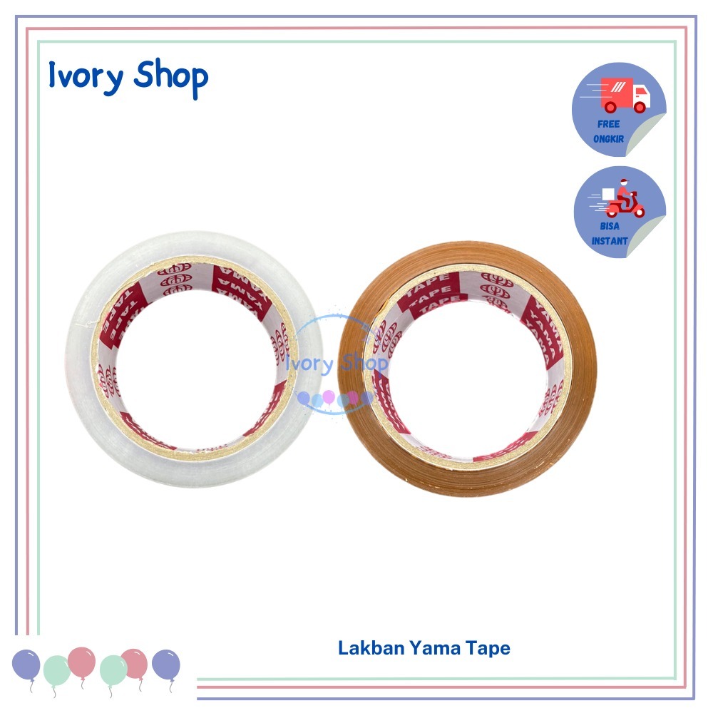 

Lakban coklat / lakban bening 90Y Kualitas bagus Murah