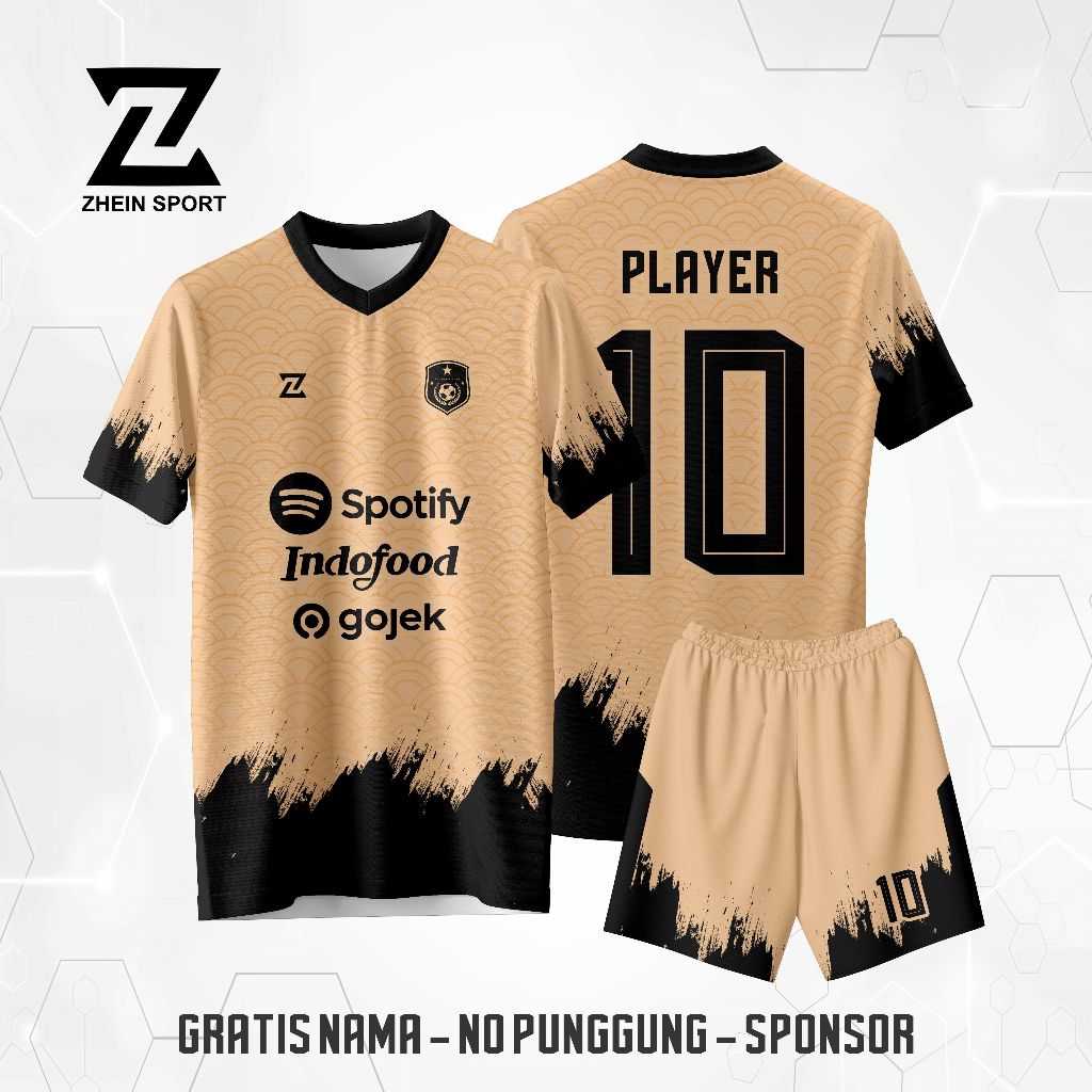 Jersey Sepak Bola | Jersey Futsal | Jersey Voli Custom Free Nama Set