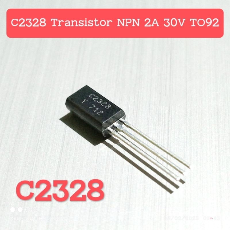 TRANSISTOR 2SC2328 C2328 C 2328 NPN 2A 30V TOSHIBA