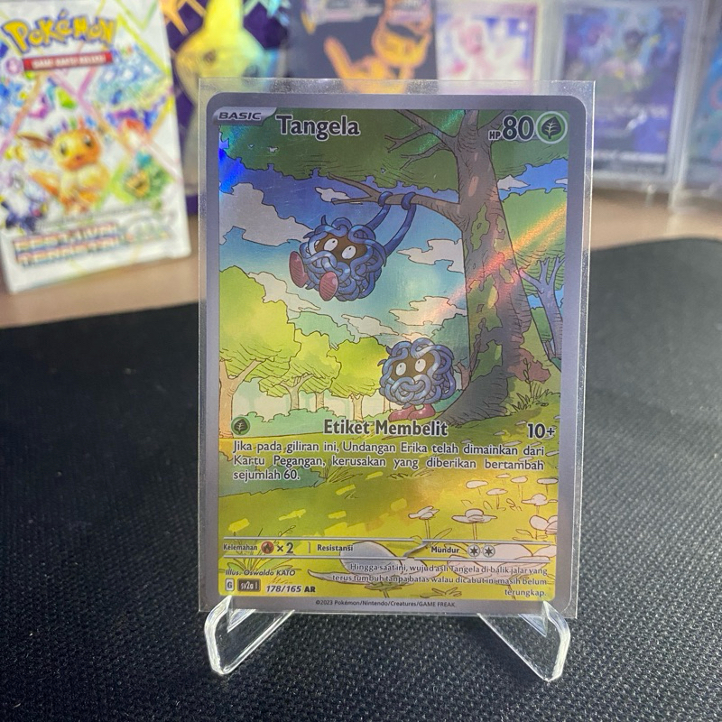 Tangela AR 178/165 TCG Pokemon Indonesia