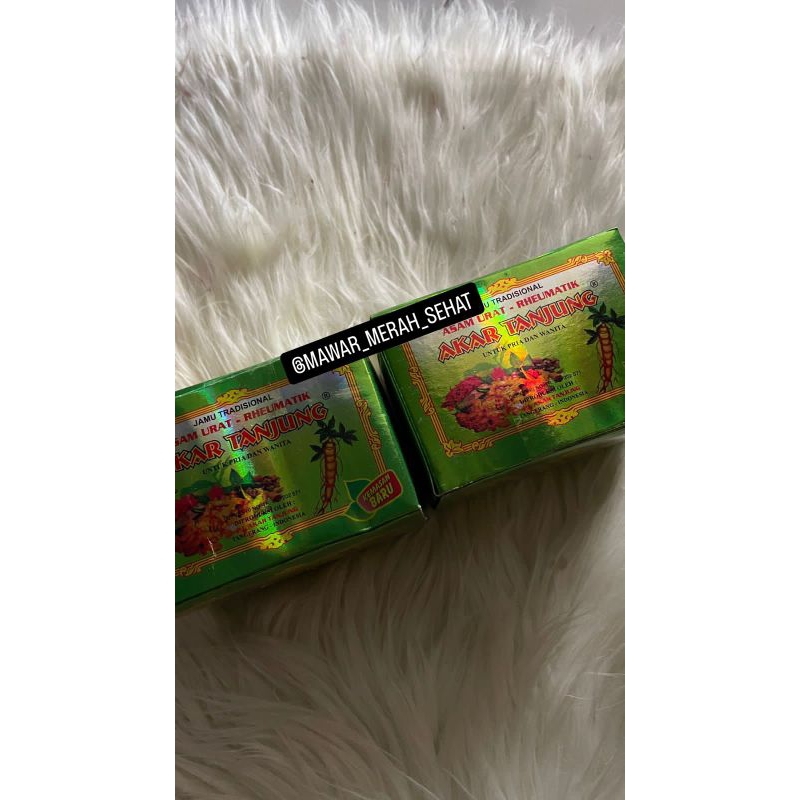 AKAR TANJUNG HIJAU ASAM URAT & RHEUMATIK ORIGINAL 100%