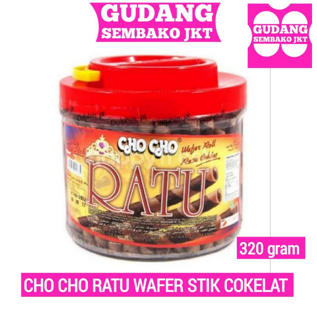 

CHO CHO RATU WAFER STIK COKELAT 320GRAM