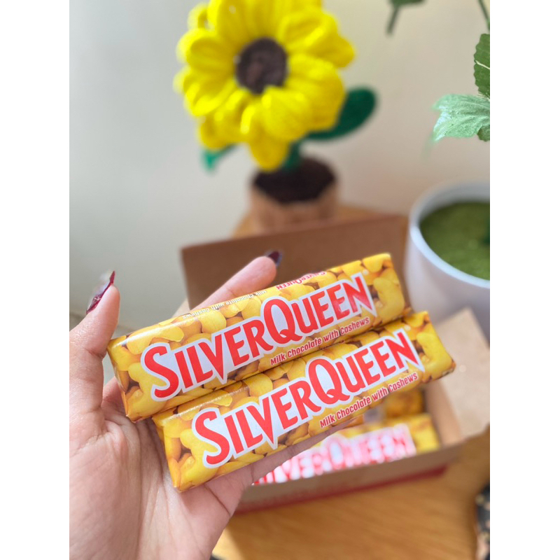 

SilverQueen Milk Chocolate with Cashews
