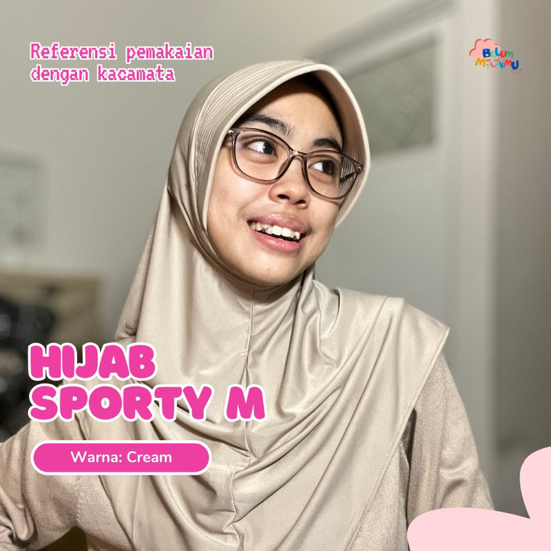 HIJAB SPORTY PET TEBAL M