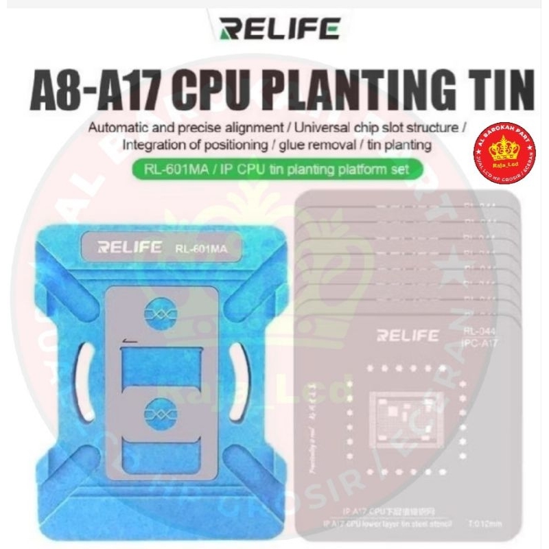 Cetakan Magnet ic cpu Relife  ip A8-A17, plus Molding/Bga,Paket komplit