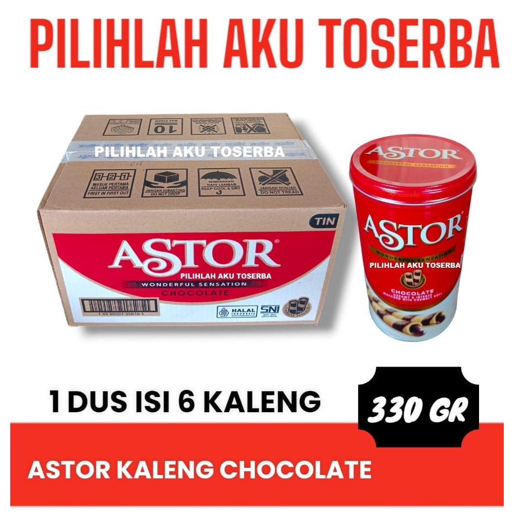 

Astor Double Coklat 330 gr - Astor Kaleng - 1 DUS ISI 6 KALENG