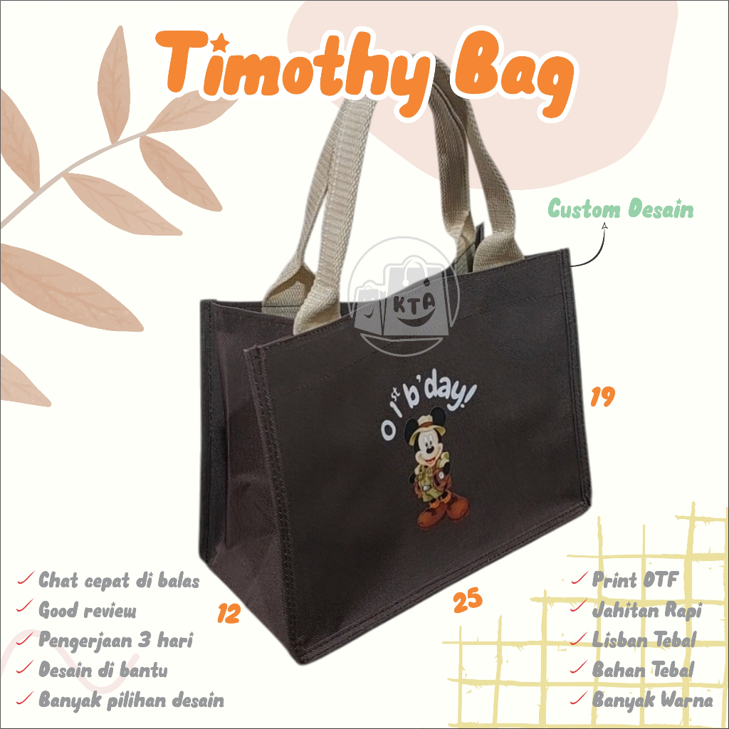 

❤️asemka77❤️GOODIE BAG ULTAH TIMOTHY BAG DTF