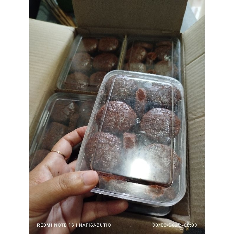 

kue kacang coklat kotak isi 350 grm