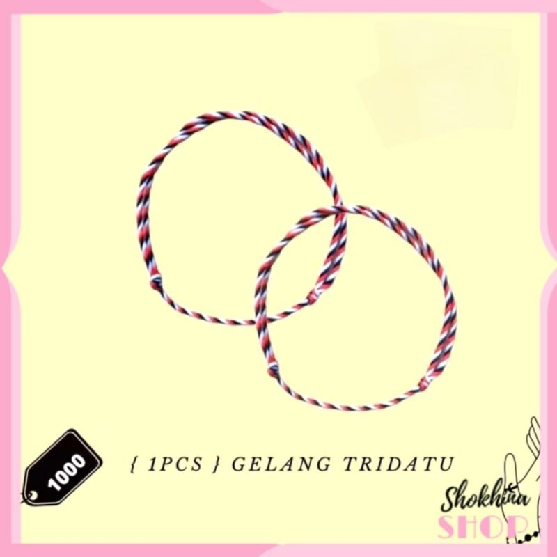 [FSM] Gelang Tridatu Bali | Gelang Tridatu asli Bali