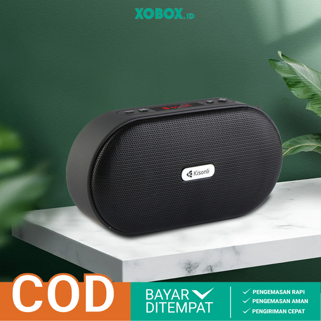 Speaker Bluetooth Mini TWS S8PLUS Kisonli Wireless BT Speaker Portable 1200mAh