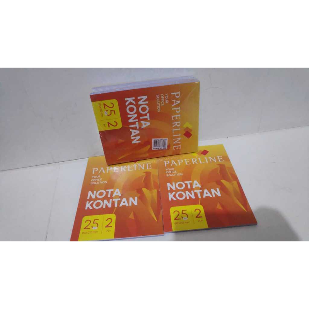 

NOTA KONTAN PAPERLINE B2 ( 160x210 mm / 2PLY 25 Set )