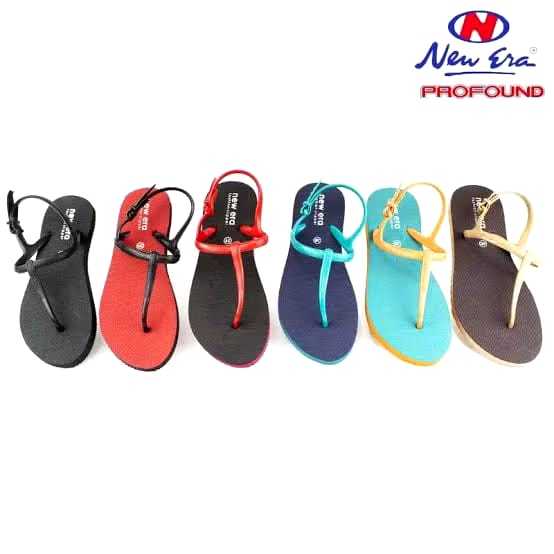 New Era Sandal Wanita Profound Let Tali belakang