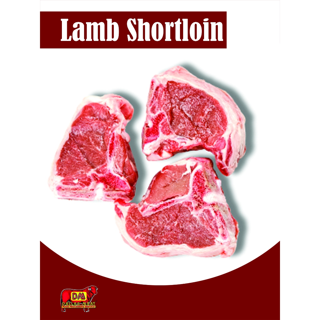 

Aust. Bone in Lamb Shortloin / Daging domba bagian punggung