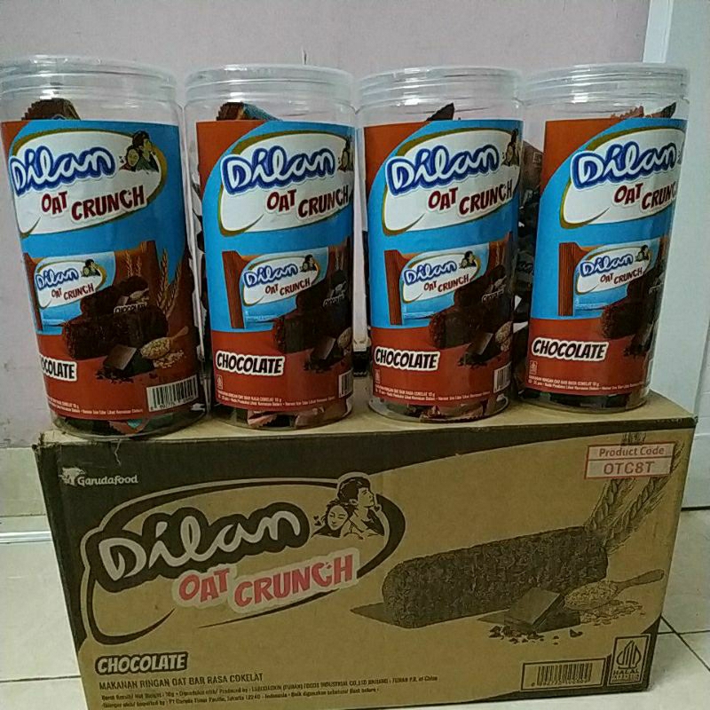 

Dilan Oat Crunch Toples Isi 25pcs