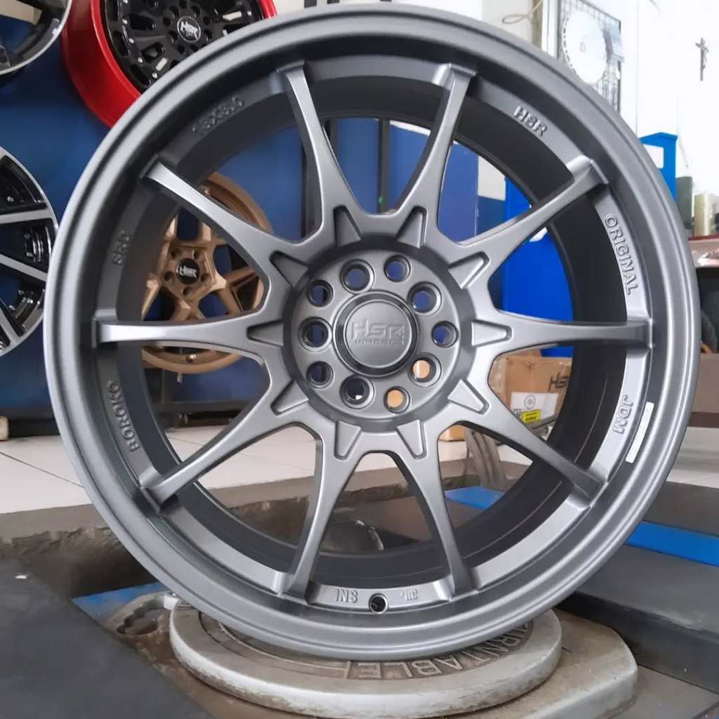 Velg Hsr Boroko SRD R18 Pcd 5x100 dan 114 Cocok Untuk toyota Veloz